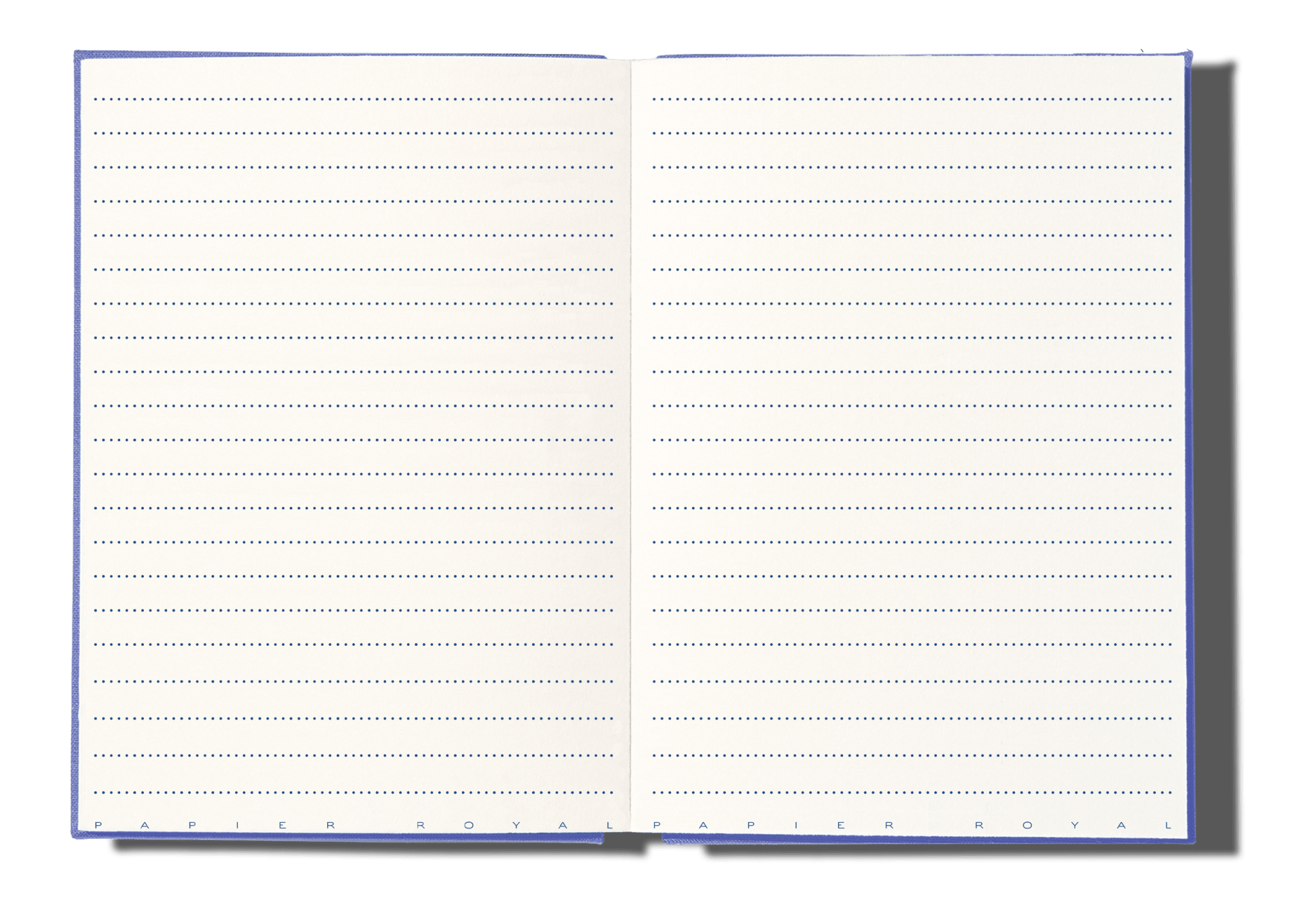 Papier Royal - Royal Notebook A5 Dark Blue Canvas - Papier Royal