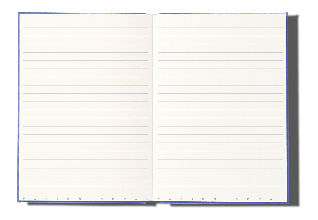Papier Royal - Royal Notebook A5 Dark Blue Canvas - Papier Royal