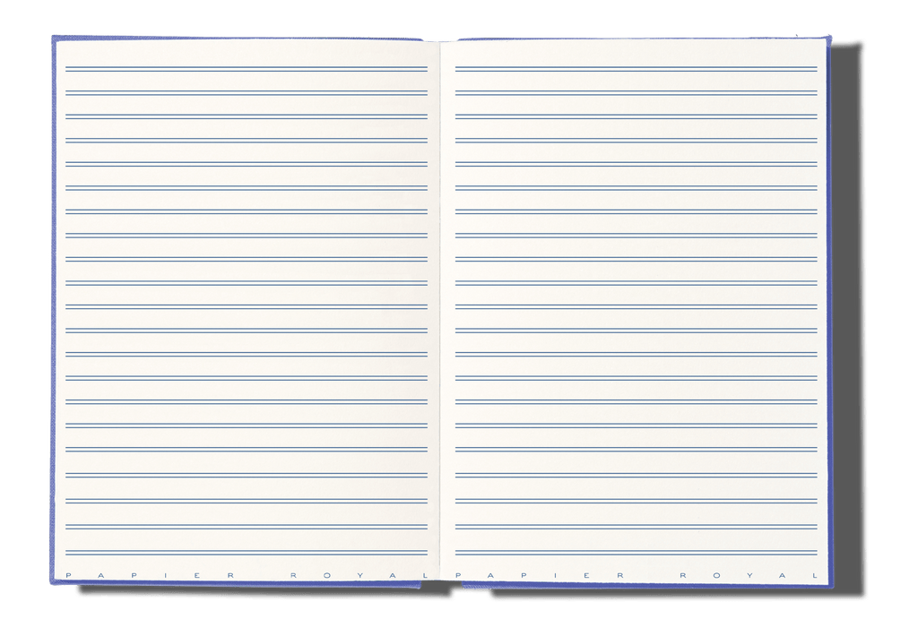Papier Royal - Royal Notebook A5 Dark Blue Canvas - Papier Royal