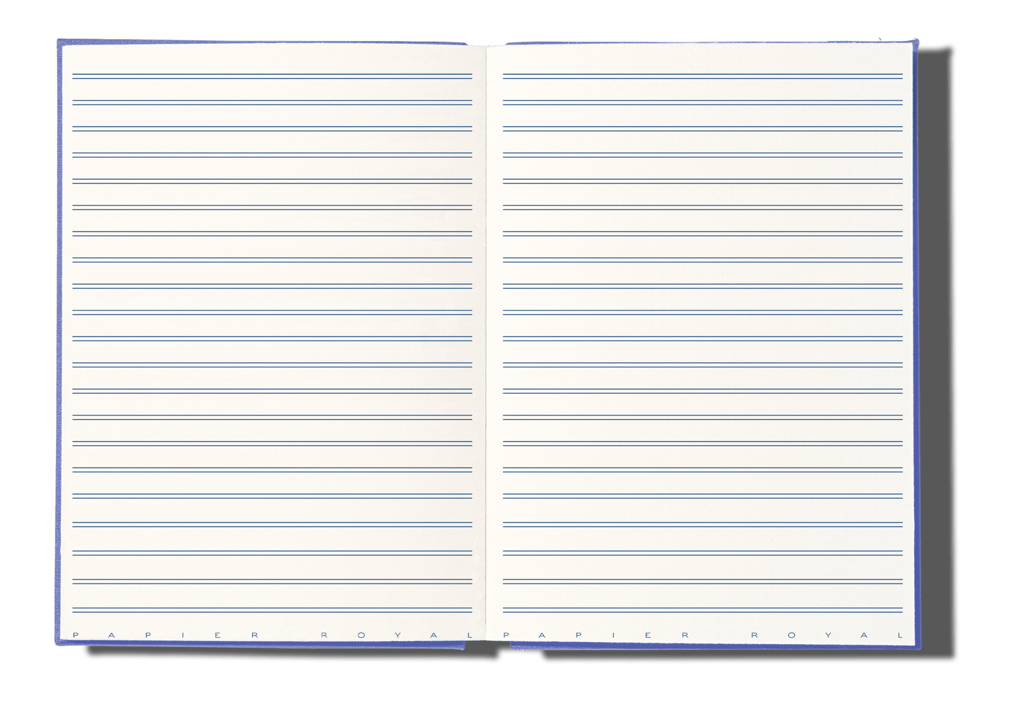 Papier Royal - Royal Notebook A5 Dark Blue Canvas - Papier Royal
