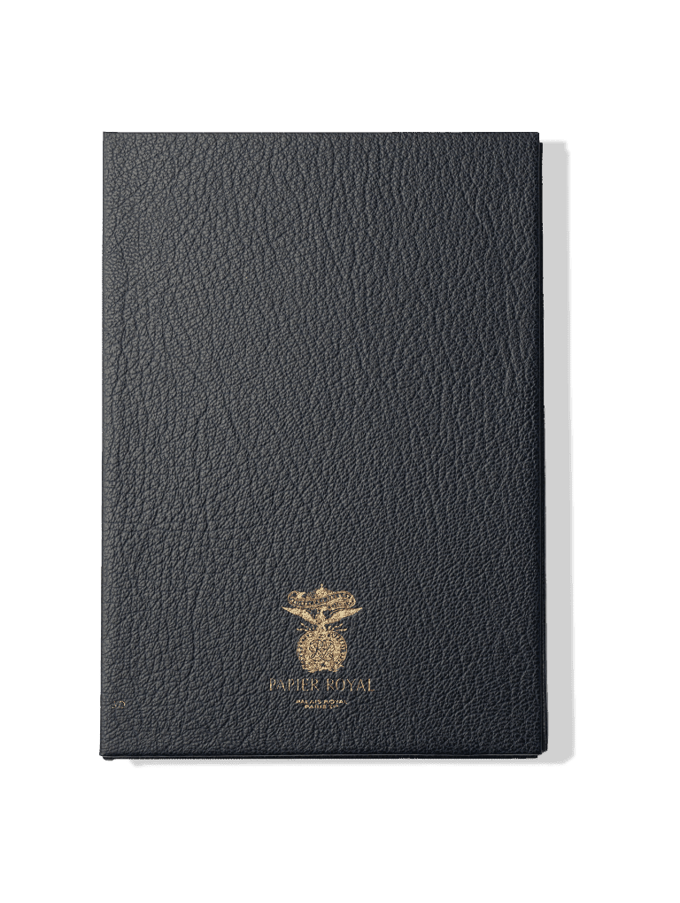 Papier Royal - Royal Notebook A5 Dark Blue Leather - Papier Royal