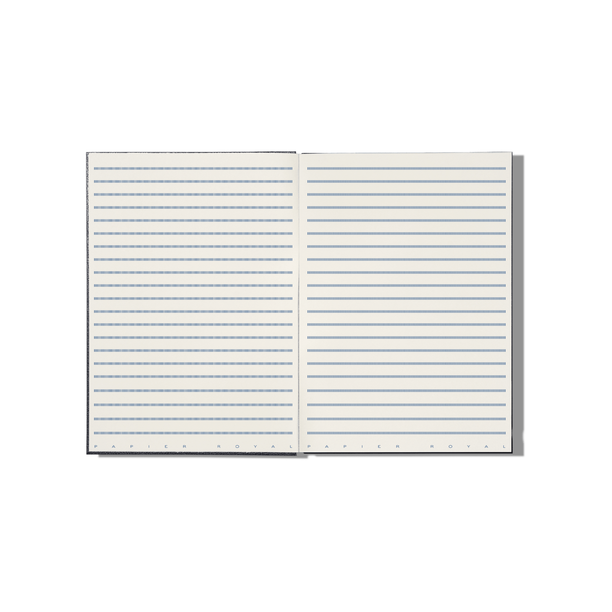 Papier Royal - Royal Notebook A5 Dark Blue Leather - Papier Royal