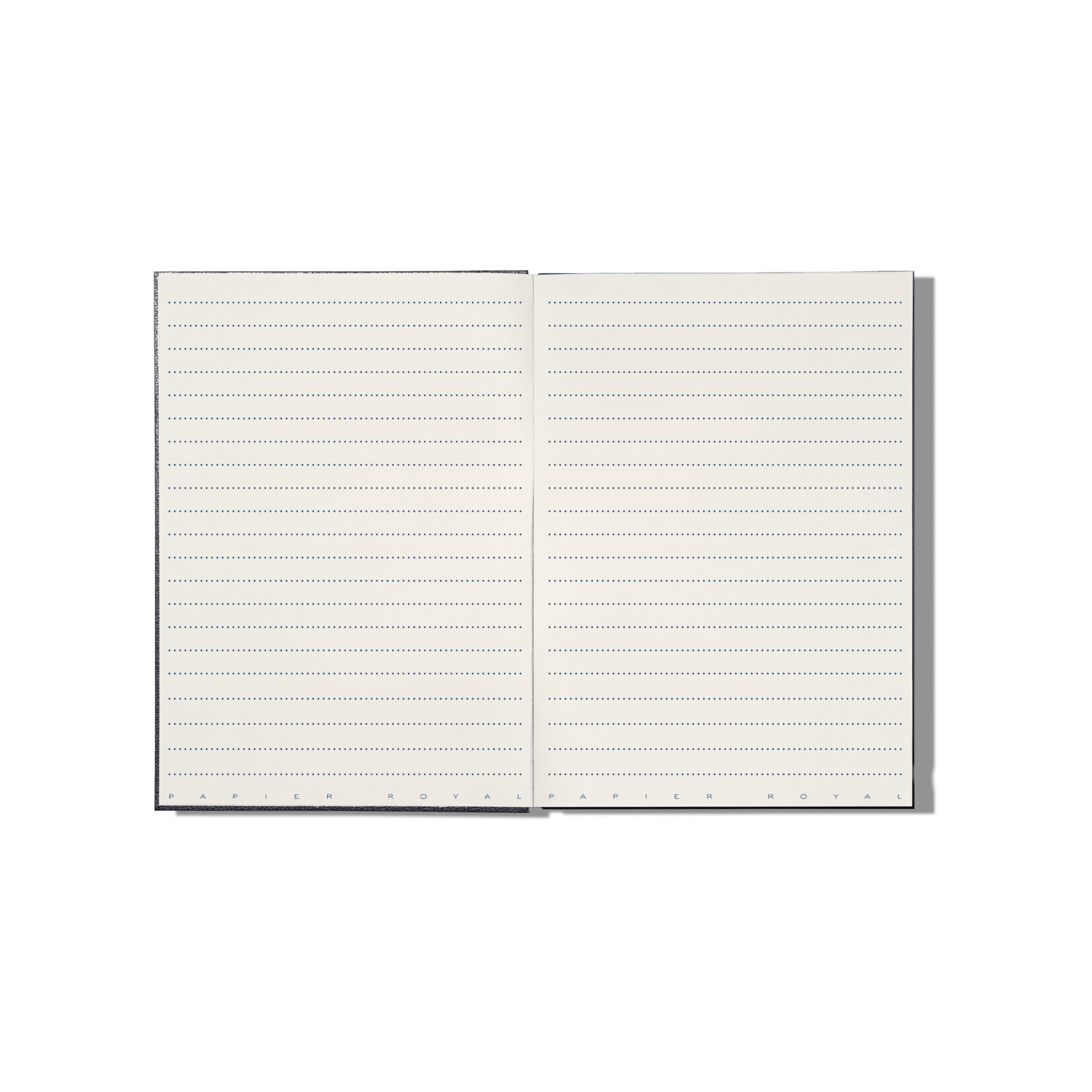 Papier Royal - Royal Notebook A5 Dark Blue Leather - Papier Royal