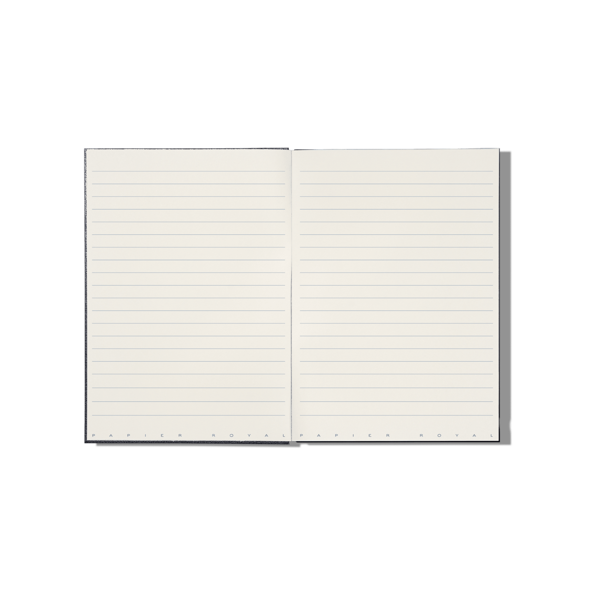 Papier Royal - Royal Notebook A5 Dark Blue Leather - Papier Royal
