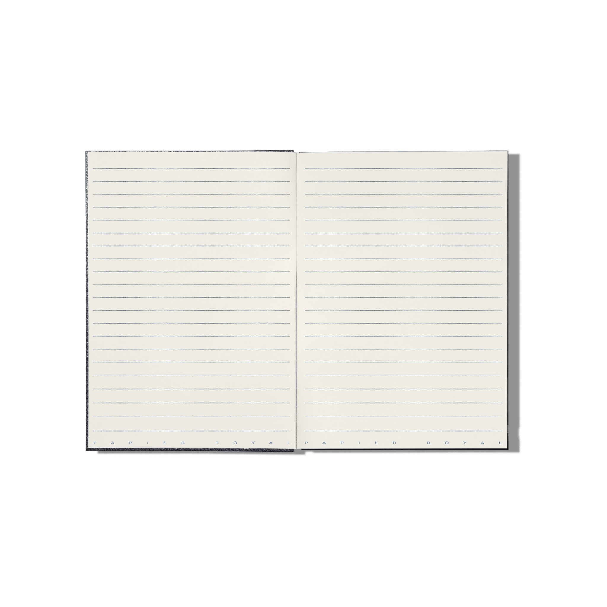 Papier Royal - Royal Notebook A5 Dark Blue Leather - Papier Royal