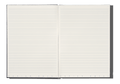 Papier Royal - Royal Notebook A5 Dark Blue Leather - Papier Royal