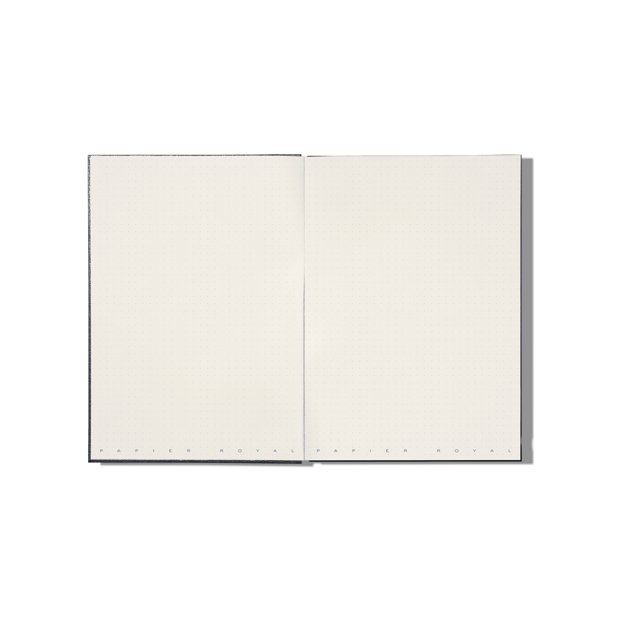 Papier Royal - Royal Notebook A5 Dark Blue Leather - Papier Royal