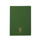 Papier Royal - Royal Notebook A5 Dark Green Canvas - Papier Royal