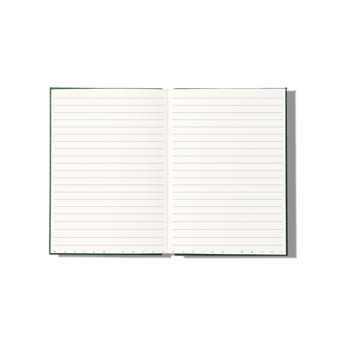 Papier Royal - Royal Notebook A5 Dark Green Canvas - Papier Royal