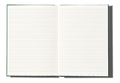 Papier Royal - Royal Notebook A5 Dark Green Canvas - Papier Royal