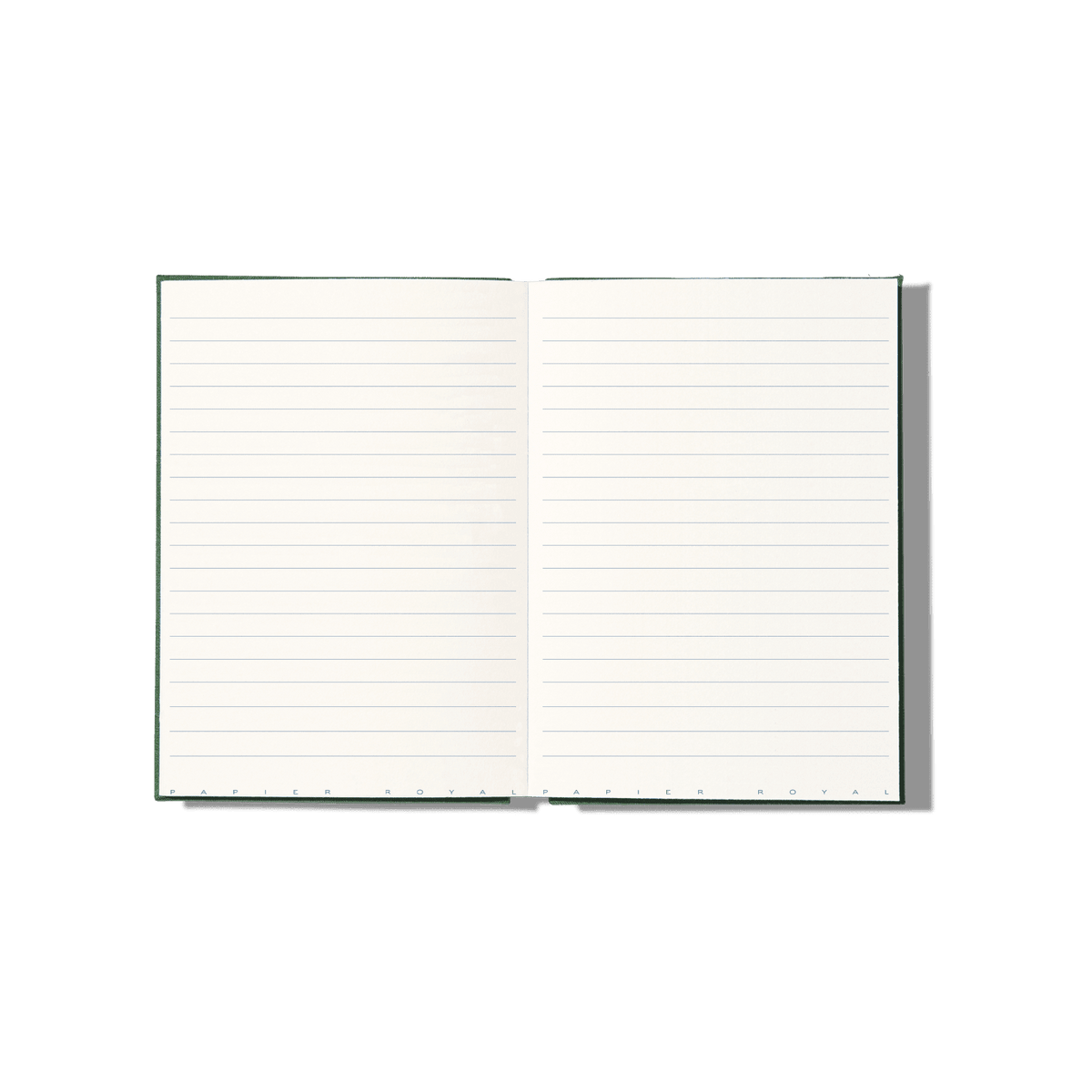 Papier Royal - Royal Notebook A5 Dark Green Canvas - Papier Royal