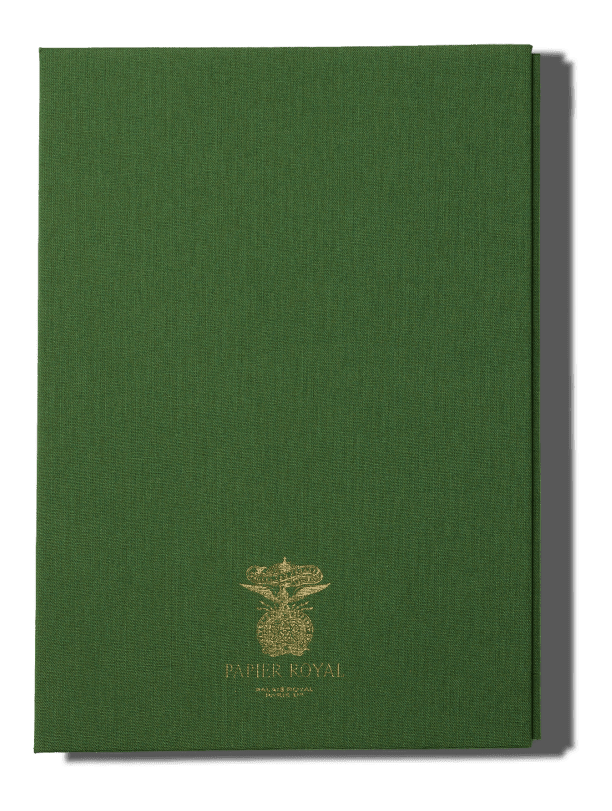Papier Royal - Royal Notebook A5 Dark Green Canvas - Papier Royal