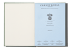 Papier Royal - Royal Notebook A5 Dark Green Canvas - Papier Royal