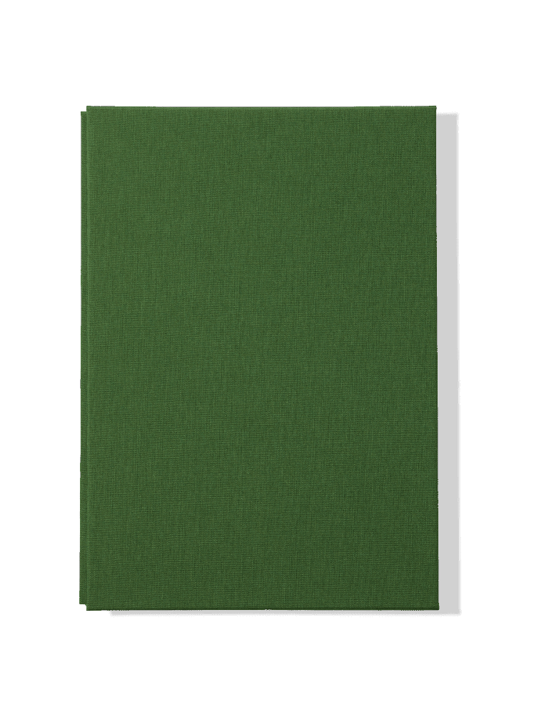 Papier Royal - Royal Notebook A5 Dark Green Canvas - Papier Royal