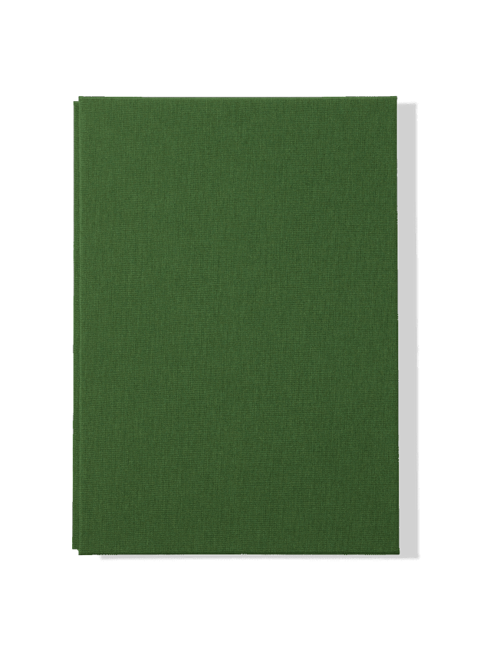 Papier Royal - Royal Notebook A5 Dark Green Canvas - Papier Royal