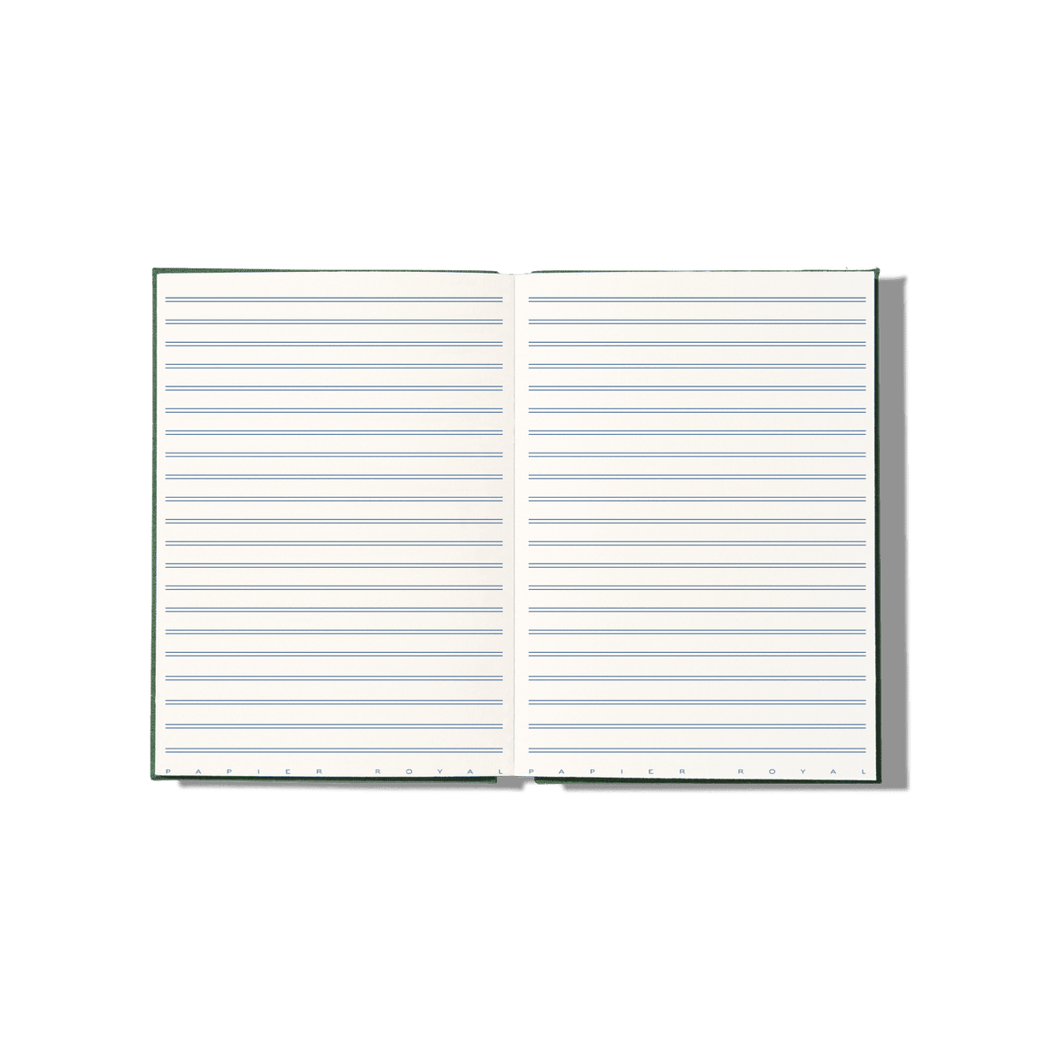 Papier Royal - Royal Notebook A5 Dark Green Canvas - Papier Royal