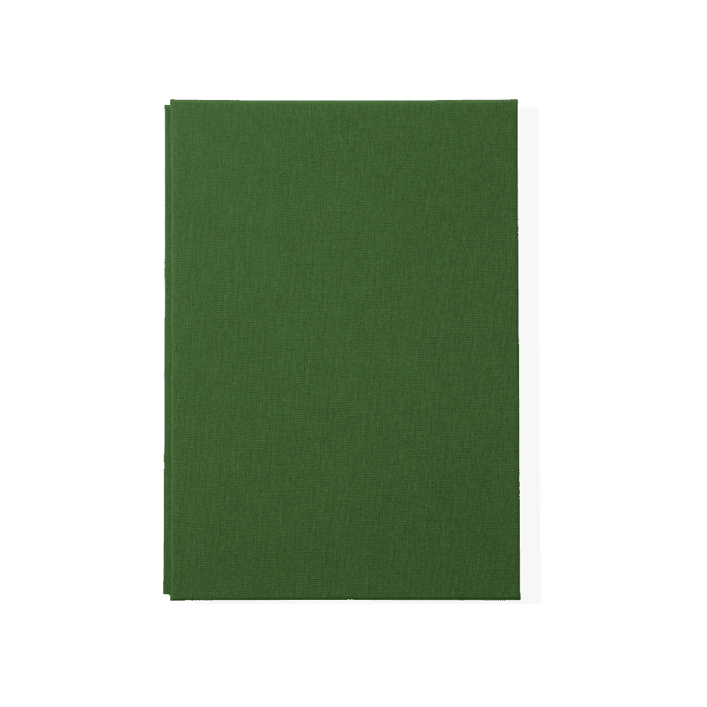Papier Royal - Royal Notebook A5 Dark Green Canvas - Papier Royal