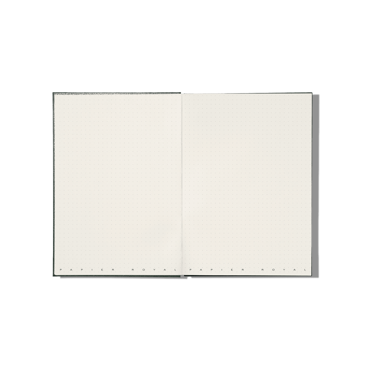 Papier Royal - Royal Notebook A5 Dark Green Leather - Papier Royal