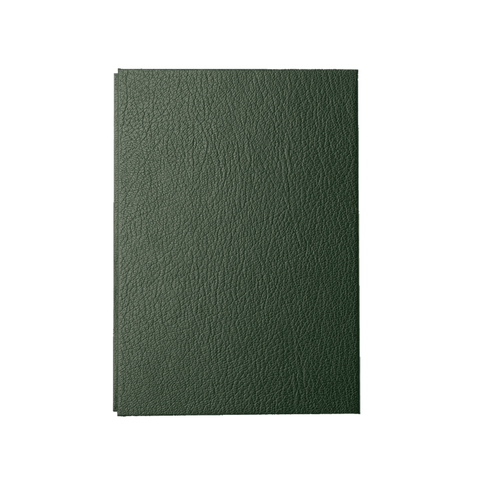 Papier Royal - Royal Notebook A5 Dark Green Leather - Papier Royal