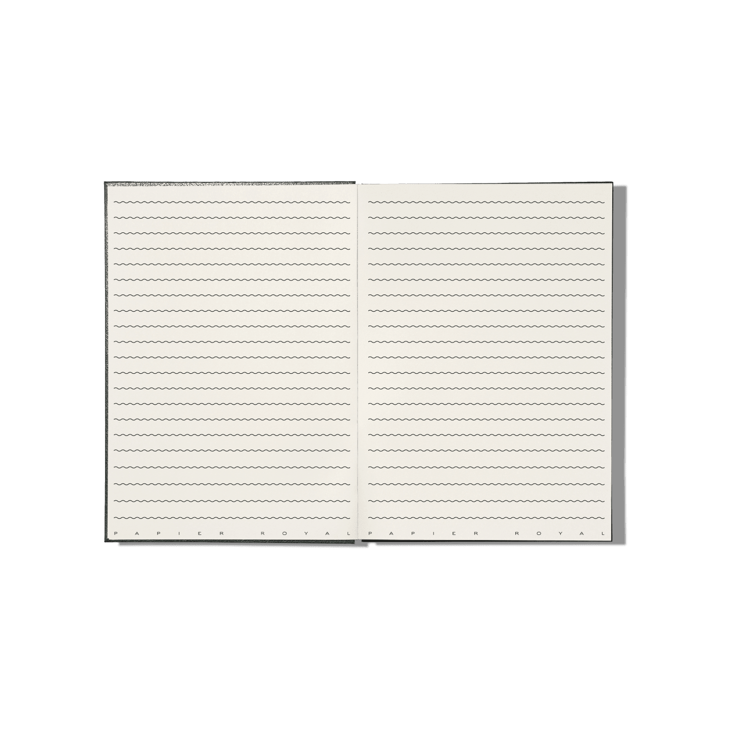 Papier Royal - Royal Notebook A5 Dark Green Leather - Papier Royal