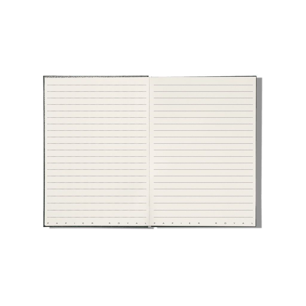 Papier Royal - Royal Notebook A5 Dark Green Leather - Papier Royal