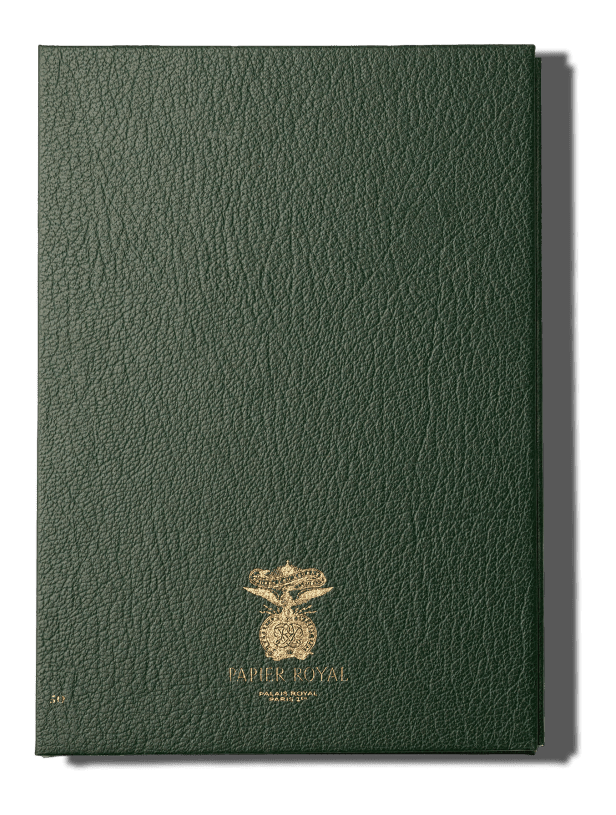 Papier Royal - Royal Notebook A5 Dark Green Leather - Papier Royal