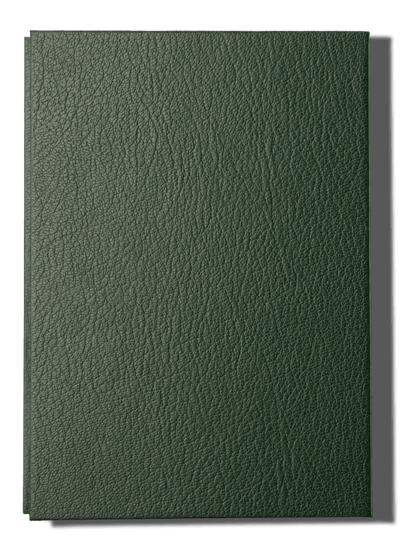Papier Royal - Royal Notebook A5 Dark Green Leather - Papier Royal