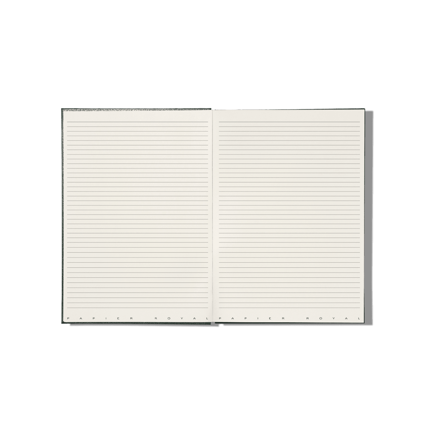 Papier Royal - Royal Notebook A5 Dark Green Leather - Papier Royal