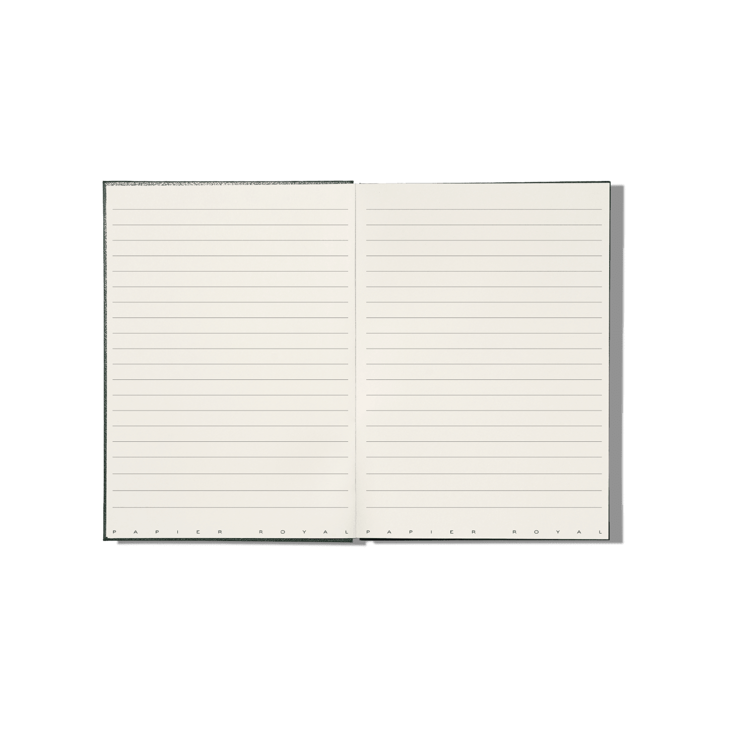 Papier Royal - Royal Notebook A5 Dark Green Leather - Papier Royal