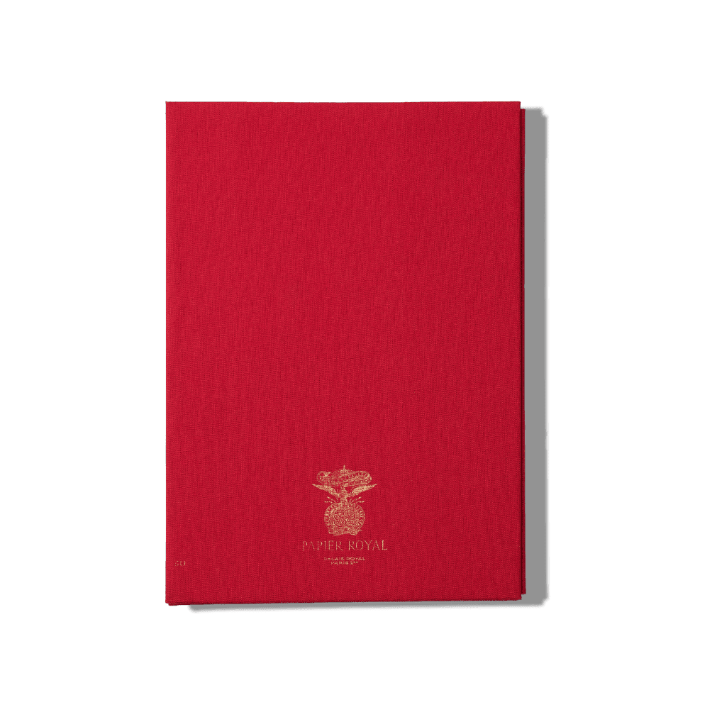 Papier Royal - Royal Notebook A5 Dark Red Canvas - Papier Royal