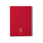 Papier Royal - Royal Notebook A5 Dark Red Canvas - Papier Royal
