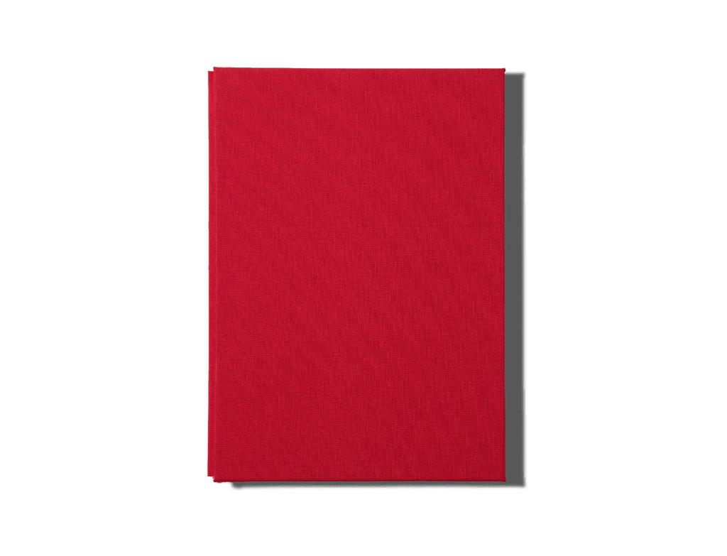 Papier Royal - Royal Notebook A5 Dark Red Canvas - Papier Royal