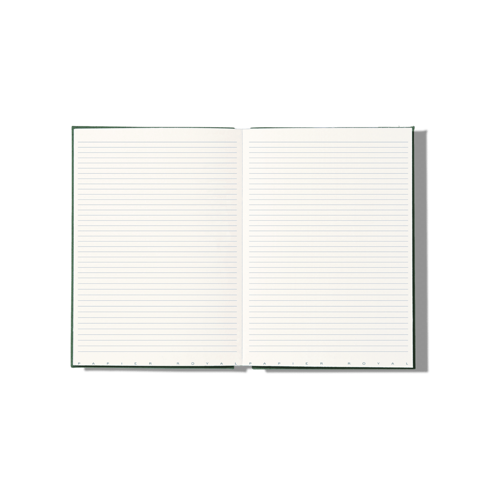Papier Royal - Royal Notebook A5 Dark Red Canvas - Papier Royal