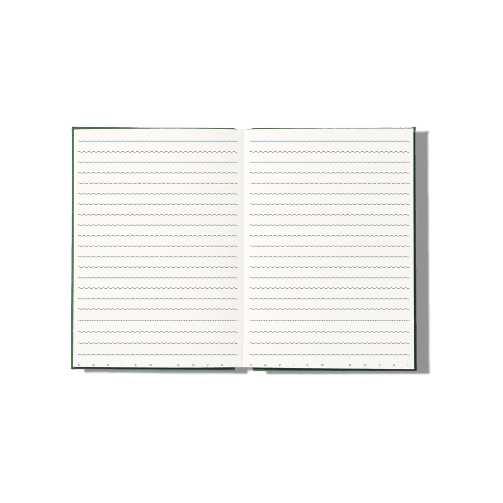 Papier Royal - Royal Notebook A5 Dark Red Canvas - Papier Royal