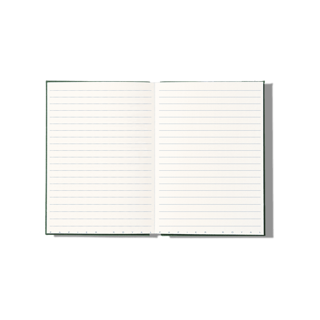 Papier Royal - Royal Notebook A5 Dark Red Canvas - Papier Royal