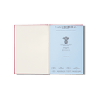 Papier Royal - Royal Notebook A5 Dark Red Canvas - Papier Royal
