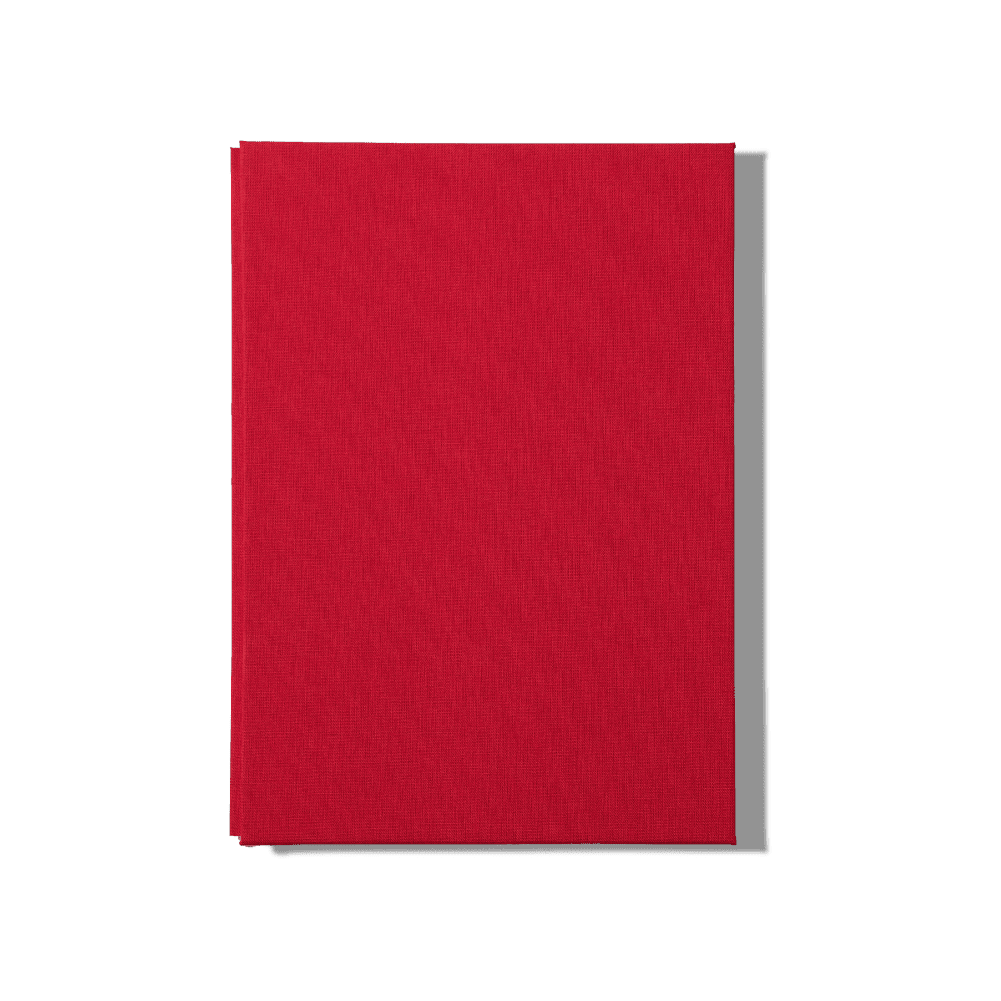 Papier Royal - Royal Notebook A5 Dark Red Canvas - Papier Royal