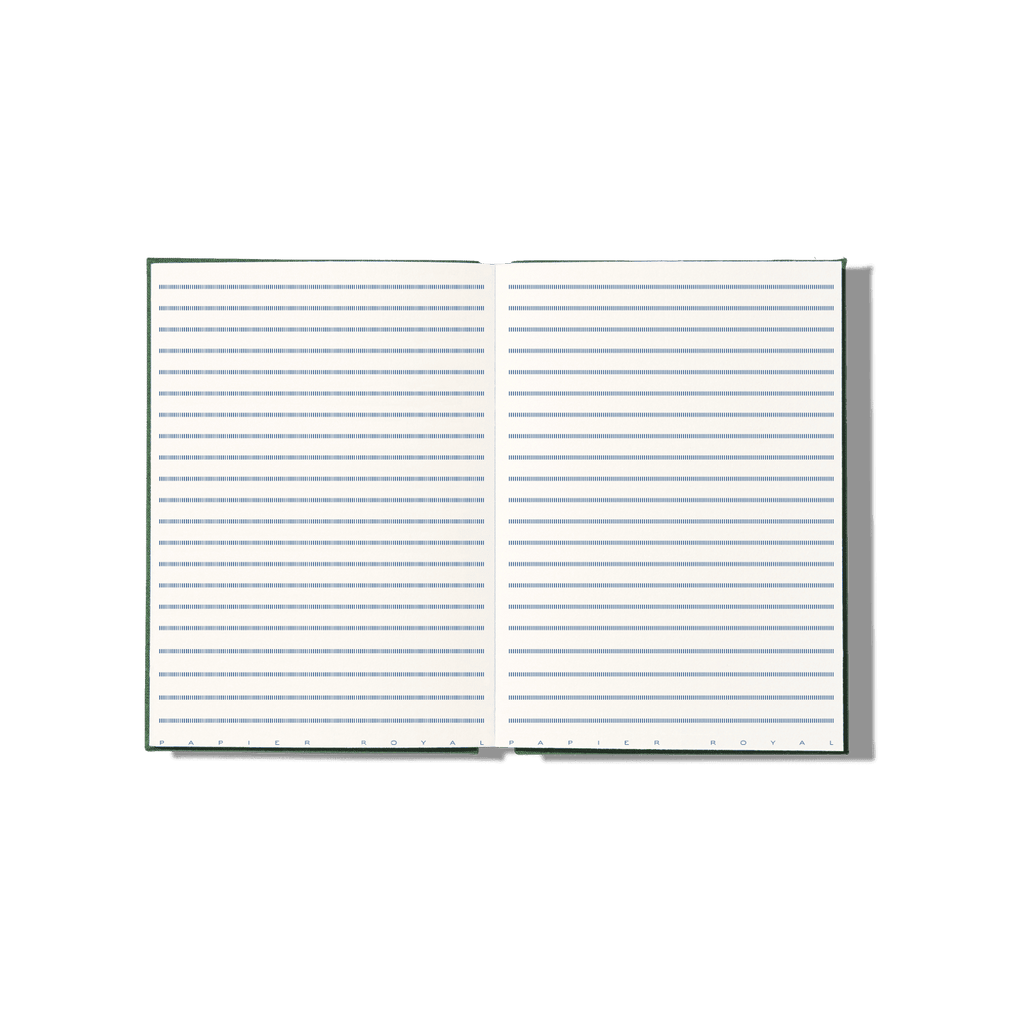 Papier Royal - Royal Notebook A5 Dark Red Canvas - Papier Royal