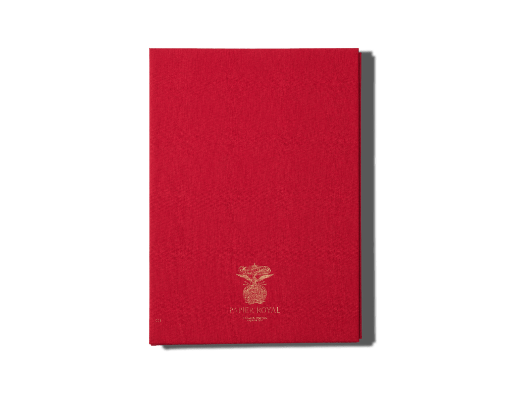 Papier Royal - Royal Notebook A5 Dark Red Canvas - Papier Royal