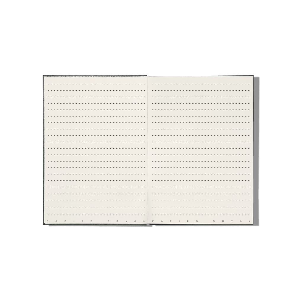 Papier Royal - Royal Notebook A5 Dark Red Leather - Papier Royal
