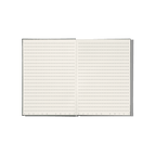 Papier Royal - Royal Notebook A5 Dark Red Leather - Papier Royal