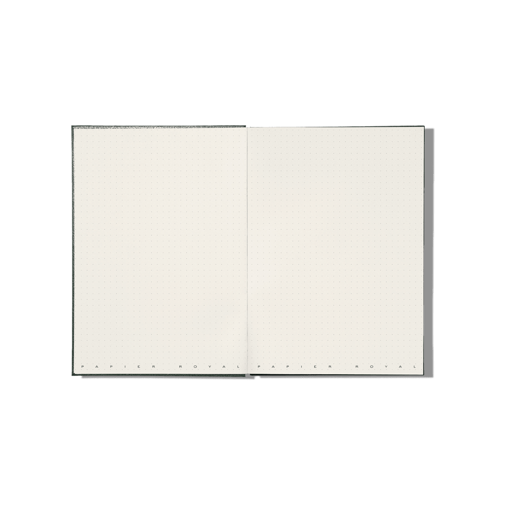 Papier Royal - Royal Notebook A5 Dark Red Leather - Papier Royal