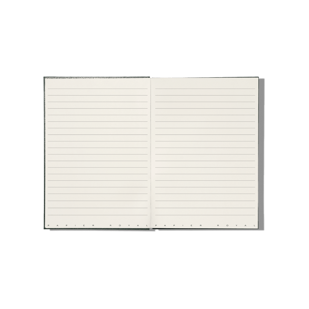 Papier Royal - Royal Notebook A5 Dark Red Leather - Papier Royal