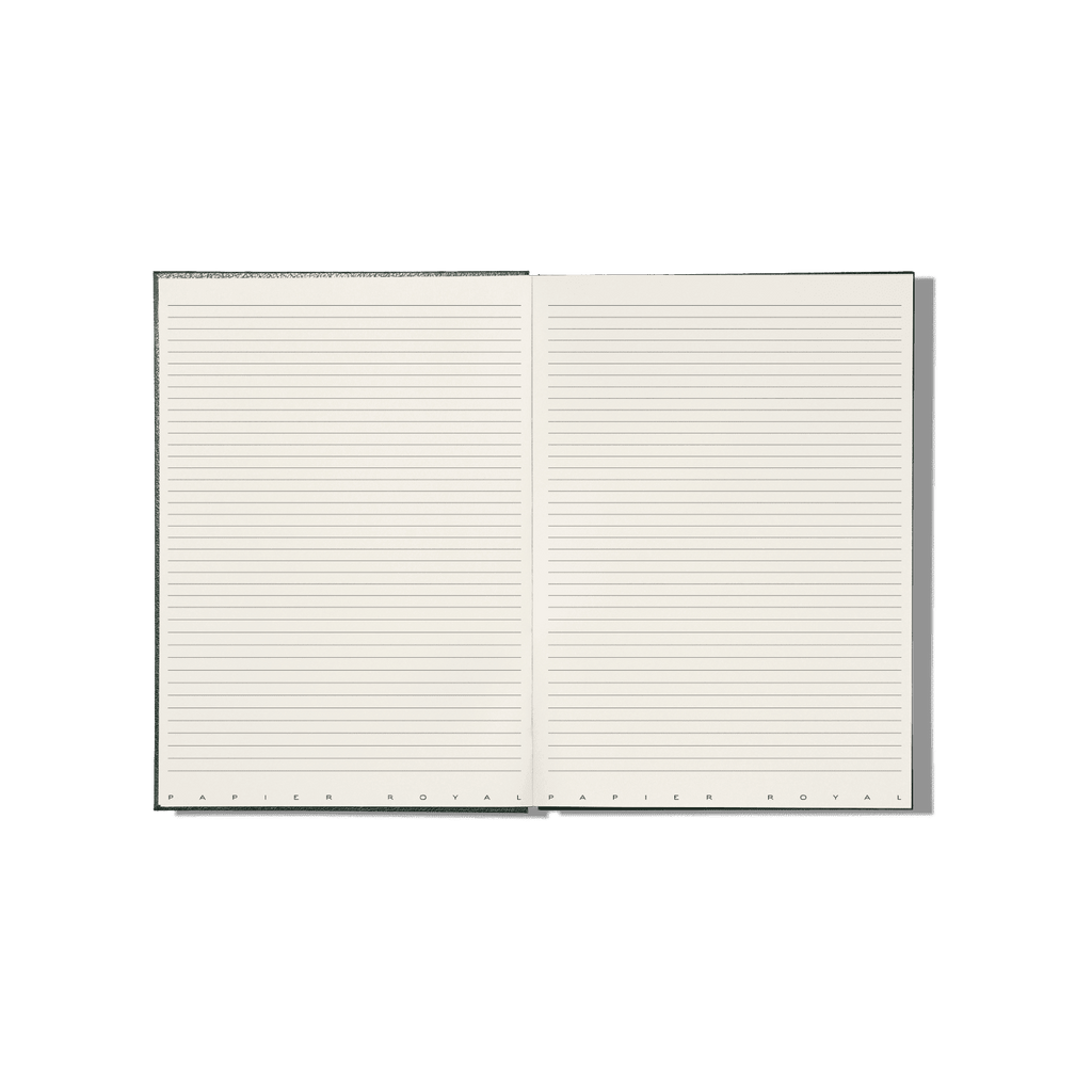 Papier Royal - Royal Notebook A5 Dark Red Leather - Papier Royal