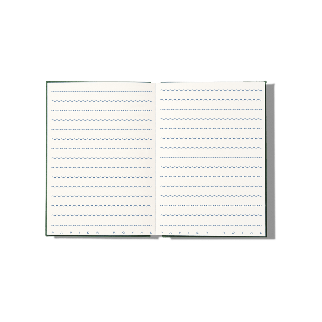 Papier Royal - Royal Notebook A6 Dark Blue Canvas - Papier Royal