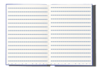 Papier Royal - Royal Notebook A6 Dark Blue Canvas - Papier Royal