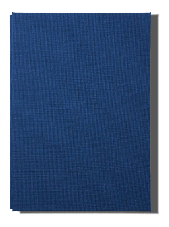 Papier Royal - Royal Notebook A6 Dark Blue Canvas - Papier Royal