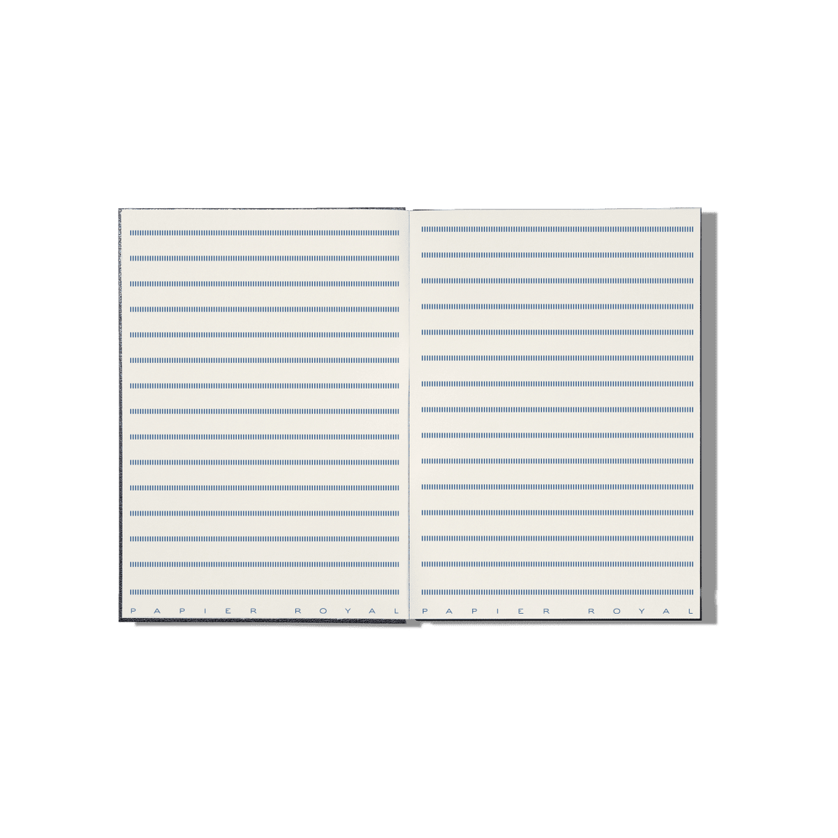 Papier Royal - Royal Notebook A6 Dark Blue Leather - Papier Royal