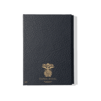 Papier Royal - Royal Notebook A6 Dark Blue Leather - Papier Royal