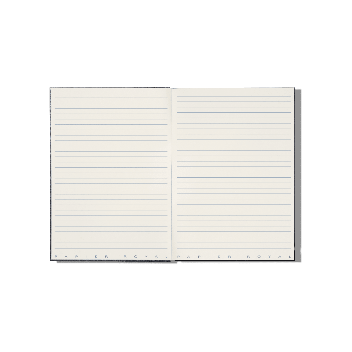 Papier Royal - Royal Notebook A6 Dark Blue Leather - Papier Royal